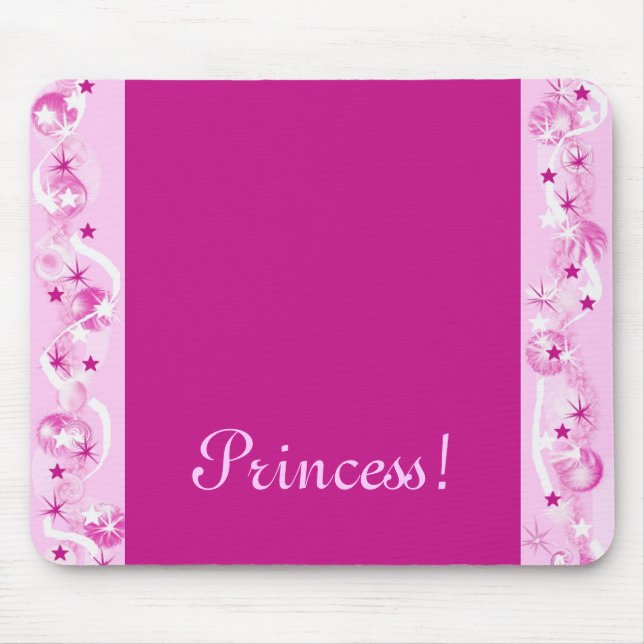 Princess! Rosa Mousepad fantasi Musmatta (Framsidan)