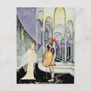 Princess Rosette och Soldier Vykort