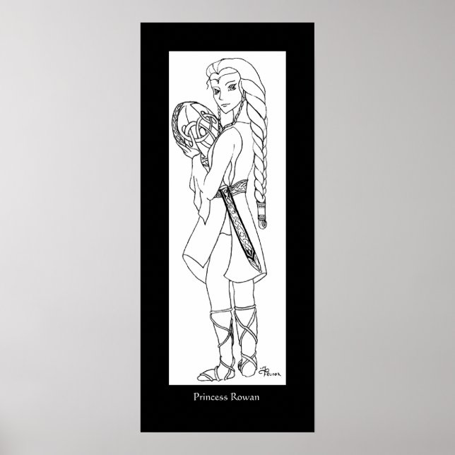 Princess Rowan Poster (Framsidan)