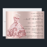 Princess Royal Ro Dress Sweet 16th Quinceañera Inbjudningar<br><div class="desc">För elegant är moderna trending babydusch Sparkly lyxury tittar fötter den viktigaste orsaken till denna inbjudan florenceK-design</div>