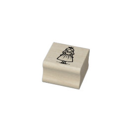 Princess Rubber Stamp Stämpel