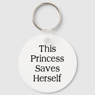 Princess Saves Nyckelring