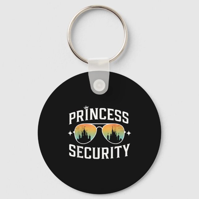 Princess security birthday dad brother castlePrinc Nyckelring (Framsida)