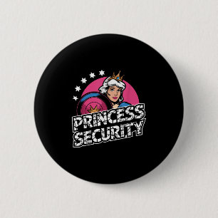 Princess Security Birthday Pappa & Mamma Boys Knapp