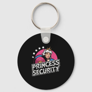 Princess Security Birthday Pappa & Mamma Boys Nyckelring