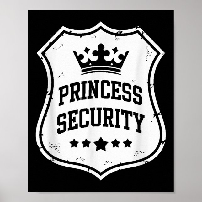 Princess Security Family Matching Poster (Framsidan)