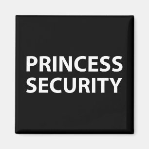 Princess Security Halloween Costume Pappa Manar Ma Magnet