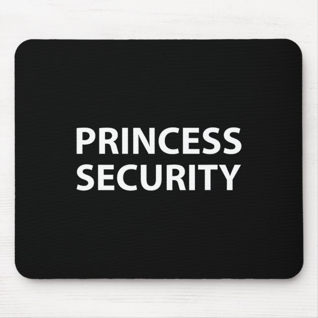 Princess Security Halloween Costume Pappa Manar Ma Musmatta (Framsidan)