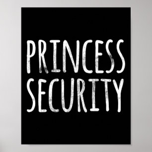 Princess Security Halloween Costume Pappa Manar Ma Poster