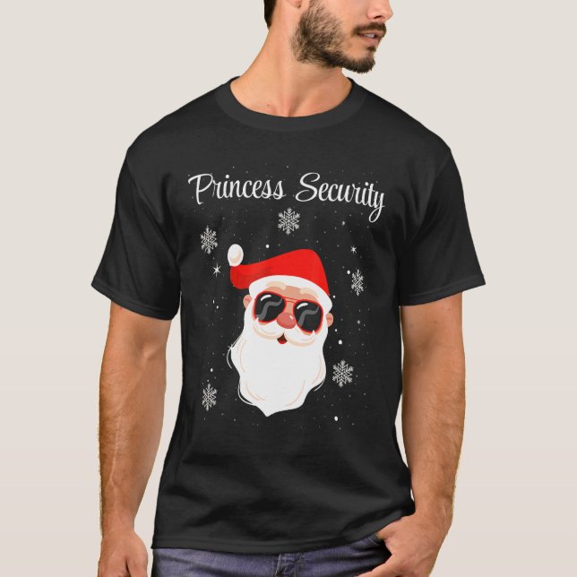 Princess Security Pappa Team Big Brother Announcem T Shirt (Framsida)