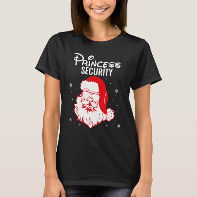 Princess Security Pappa Team Big Brother Announcem T Shirt (Framsida)