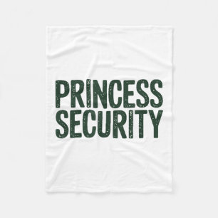 Princess Security Protection Matching Family Vinta Fleecefilt