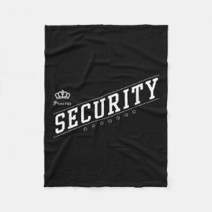 Princess Security Protection Matching Family Vinta Fleecefilt