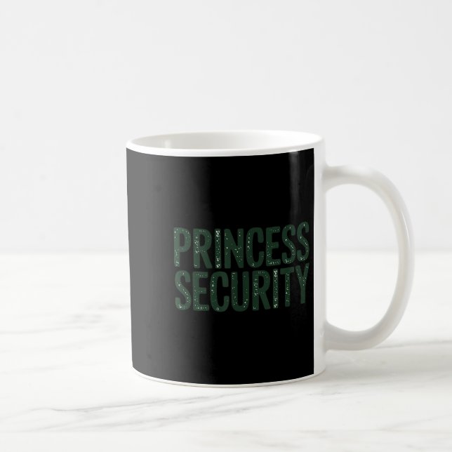 Princess Security Protection Matching Family Vinta Kaffemugg (Höger)