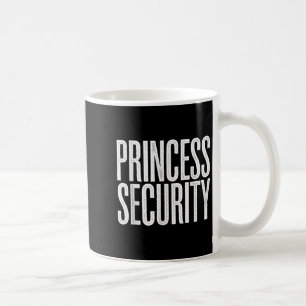 Princess Security Protection Retro Castle Women Me Kaffemugg