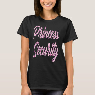 Princess Security Team Big Brother Announcement Fl T Shirt
