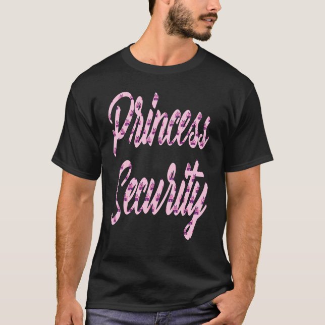 Princess Security Team Big Brother Announcement Fl T Shirt (Framsida)