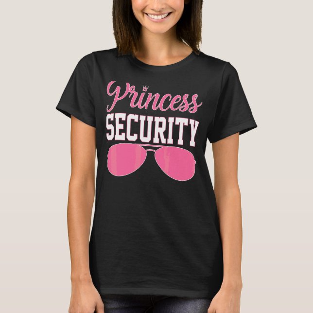 Princess Security Team Big Brother Announcement Pi T Shirt (Framsida)