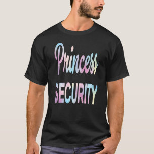 Princess Security Team Big Brother-meddelande T Shirt