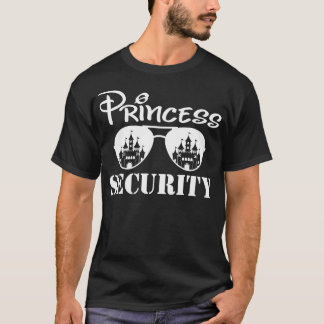 Princess Security Team Pappa Mamma Födelsedagsfest T Shirt