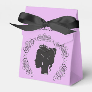 Princess Silhouette Personifiera Rosa Favorisera Presentaskar