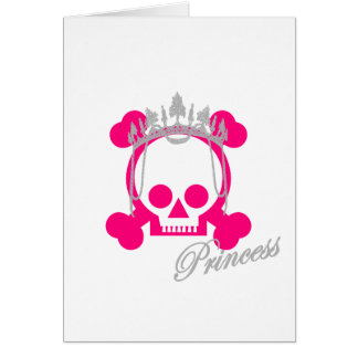 Princess Skalle Hälsningskort