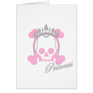 Princess Skalle Hälsningskort
