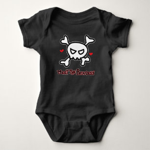 Princess Skull&Kor Bones T Shirt