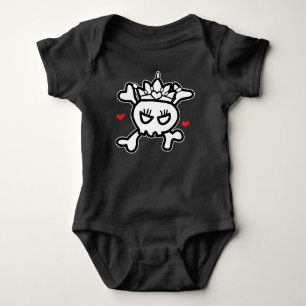 Princess Skull&Kor Bones T Shirt
