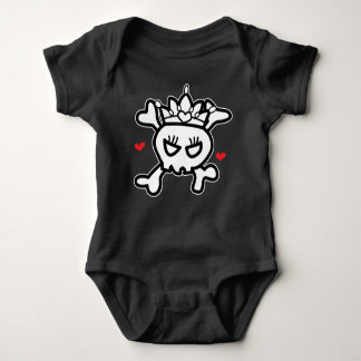 Princess Skull&Kor Bones T Shirt