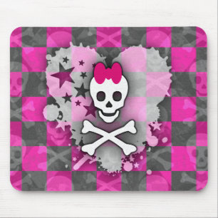 Princess Skull Mouse Pad Musmatta