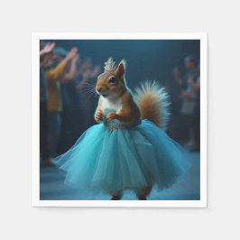 Princess Squirrel Pappersservett