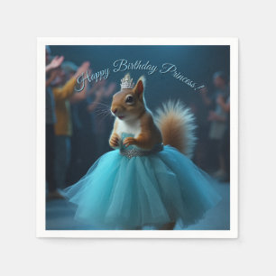 Princess Squirrel Pappersservett