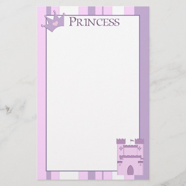 Princess Stationery Brevpapper (Framsida)