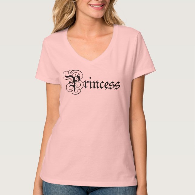 Princess Story Bok Script Tee (Framsida)