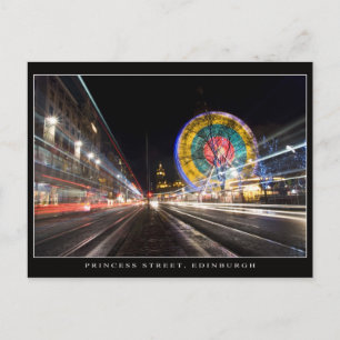 Princess Street, Edinburgh Vykort