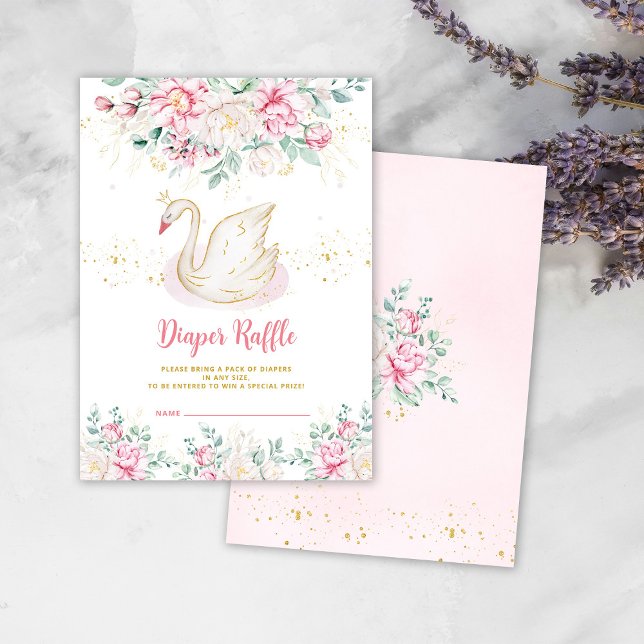 Princess Svan Diaper Raffle-inkapslingskort Tilläggskort (Skapare uppladdad)