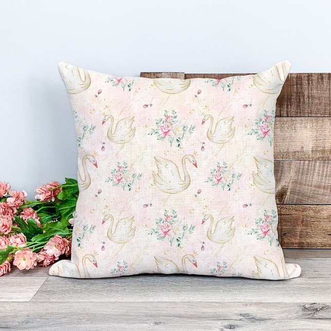 Princess Svan Kudde (Skapare uppladdad)