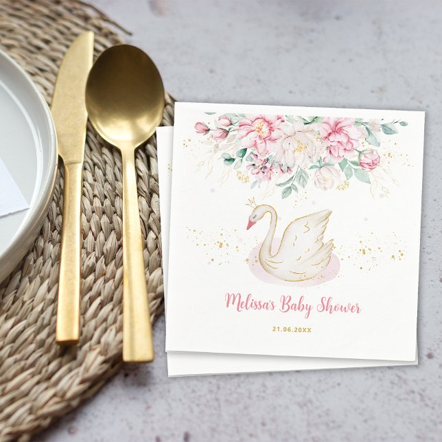 Princess Svan Pappersservett (Skapare uppladdad)