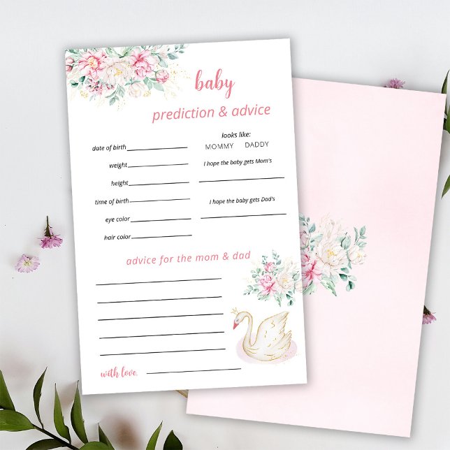 Princess Svan Predictions Game Flygblad (Skapare uppladdad)