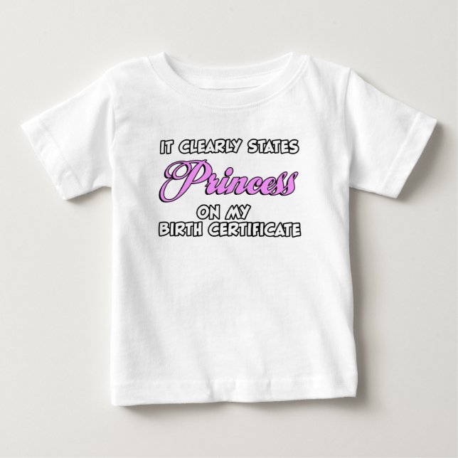 Princess T-shirt (Framsida)