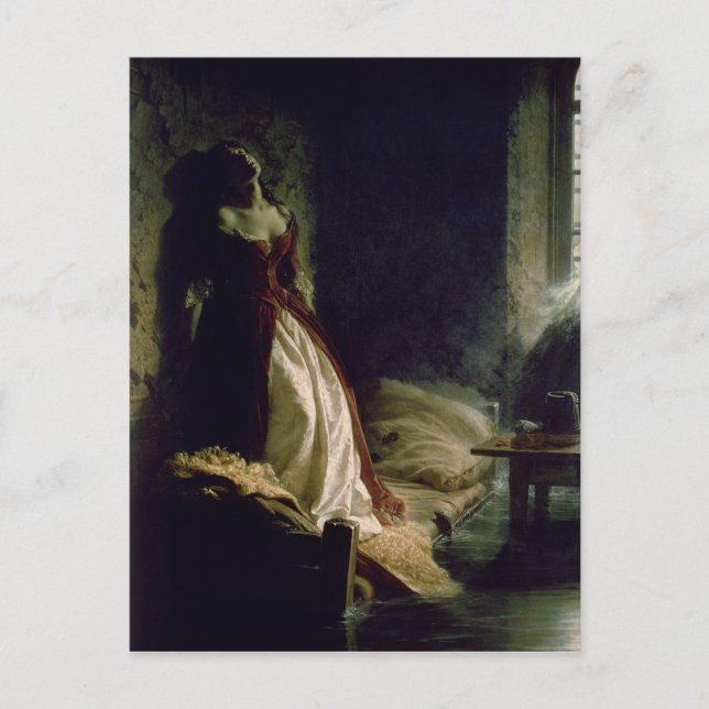 Princess Tarakanova, 1864 Vykort (Framsida)