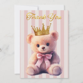 Princess Teddy Bear Tack Kort