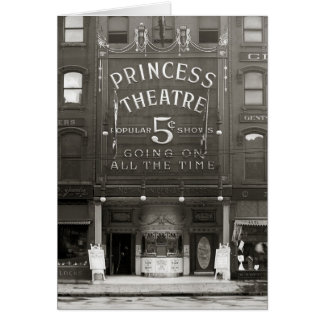 Princess Theater, 1910 Hälsningskort