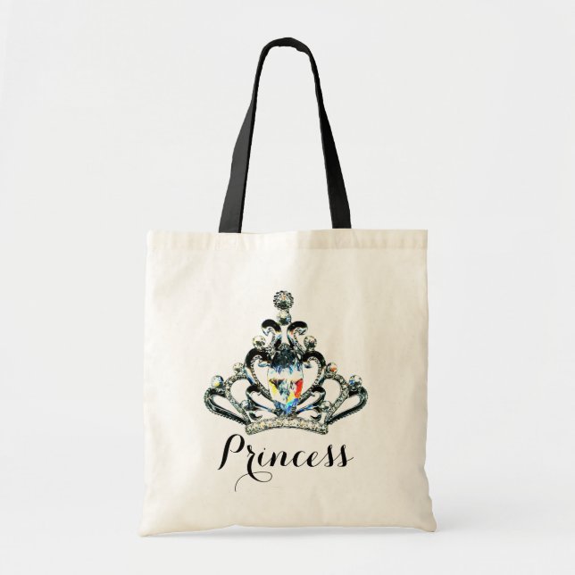 Princess Tiara Bag Tygkasse (Framsidan)
