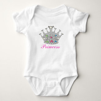 Princess Tiara eller Krona Baby T-shirt