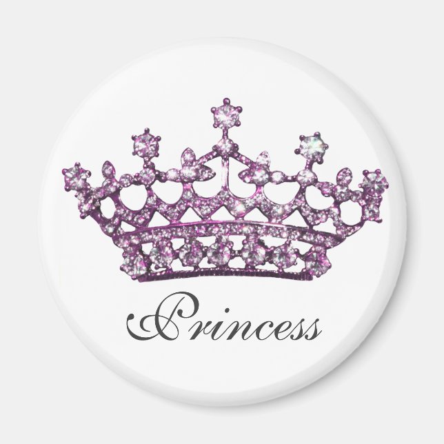 Princess Tiara Gem magnet (Framsidan)