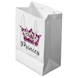 "Princess" Tiara Medium Gift Bag