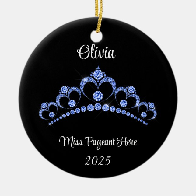 Princess Tiara Träd Ornament (Framsidan)