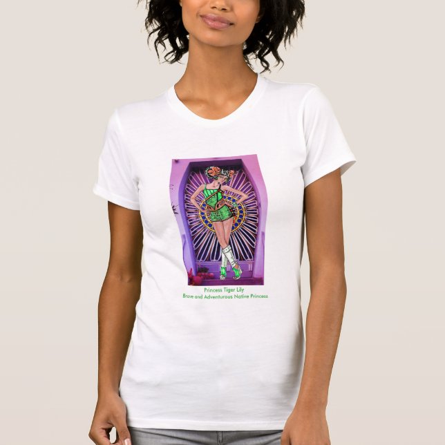 Princess Tiger Lily T Shirt (Framsida)